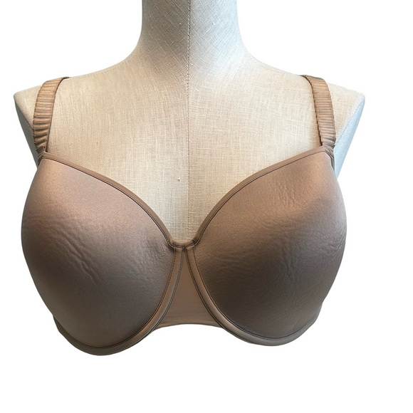 Thirdlove tan 24/7 Classic T-shirt bra Sz 35F - Picture 1 of 5